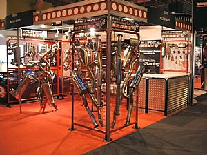 Milltek at the Autosport Show 2006 in Birmingham's NEC